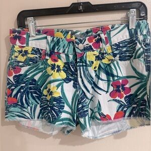 Old Navy Women's Floral Print Shorts - Multicolor
